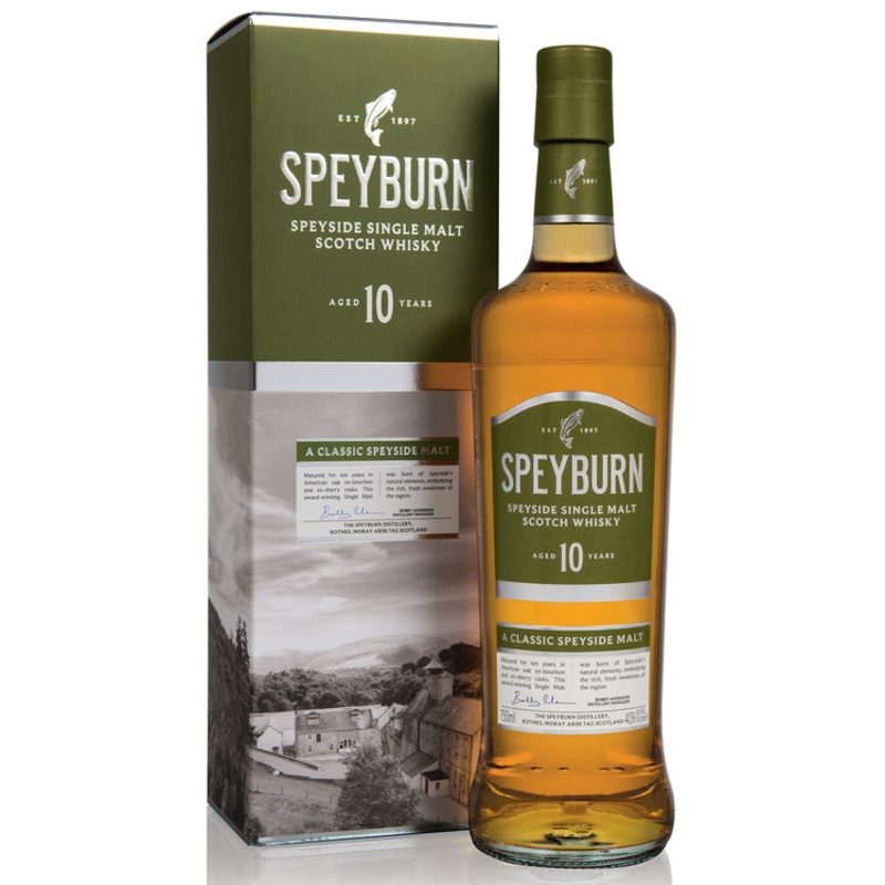 SPEYBURN SINGLE MALT SCOTCH 10 YR 80 750ML
