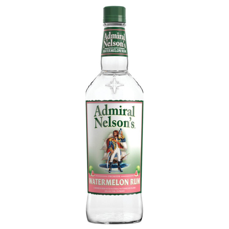 ADMIRAL NELSON'S WATERMELON FLAVORED RUM 70 750ML