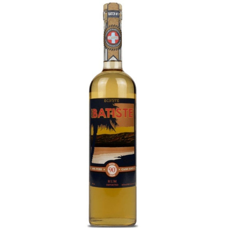 BATISTE RHUM AGRICOLE ECOISTE RESERVE 90 750ML