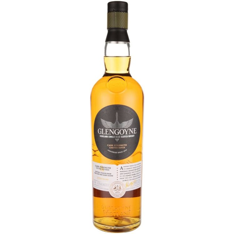 GLENGOYNE SINGLE MALT SCOTCH CASK STRENGTH 118.4 750ML