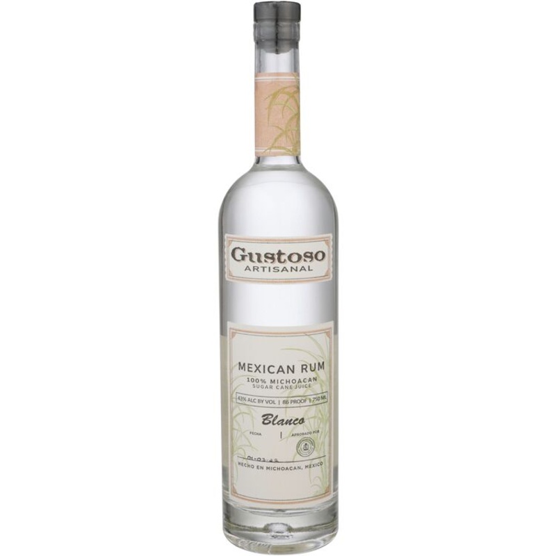 GUSTOSO AGUARDIENTE ARTISANAL RUM 86 750ML
