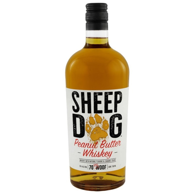 SHEEP DOG PEANUT BUTTER WHISKEY FLAVORED WHISKEY 70 750ML