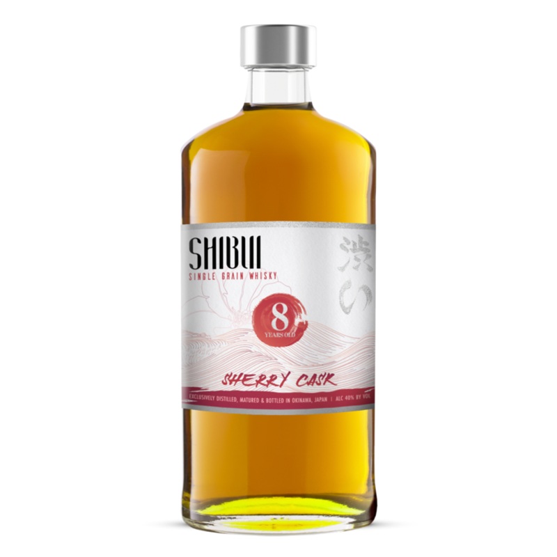 SHIBUI SINGLE GRAIN WHISKY SMALL BATCH SHERRY CASK MATURE 8 YR 80 750ML