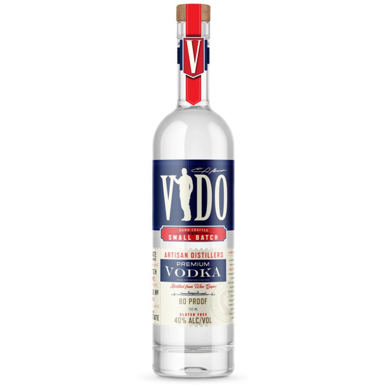 VIDO VODKA HANDCRAFTED SMALL BATCH 80 750ML