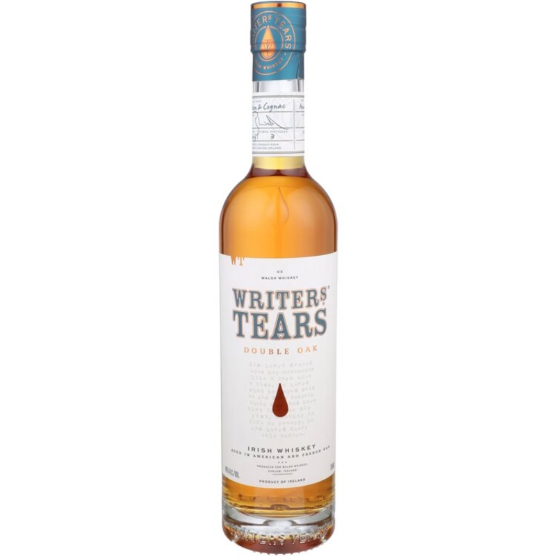 WRITERS TEARS BLENDED IRISH WHISKEY DOUBLE OAK 92 750ML