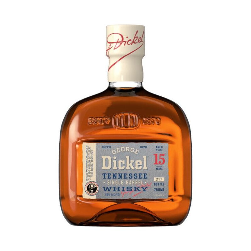 GEORGE DICKEL TENNESSEE WHISKY SINGLE BARREL 15 YR 93.4 750ML