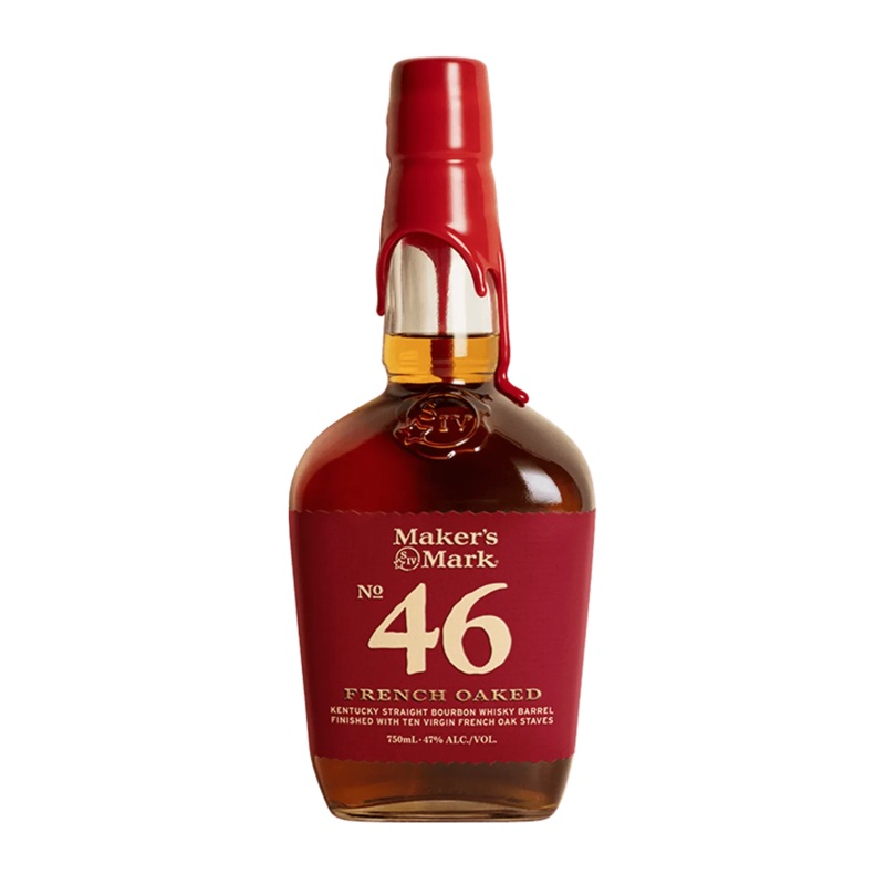 MAKER'S 46 STRAIGHT BOURBON CASK STRENGTH FRENCH OAKED BILL'S RECIPE 110.3 750ML