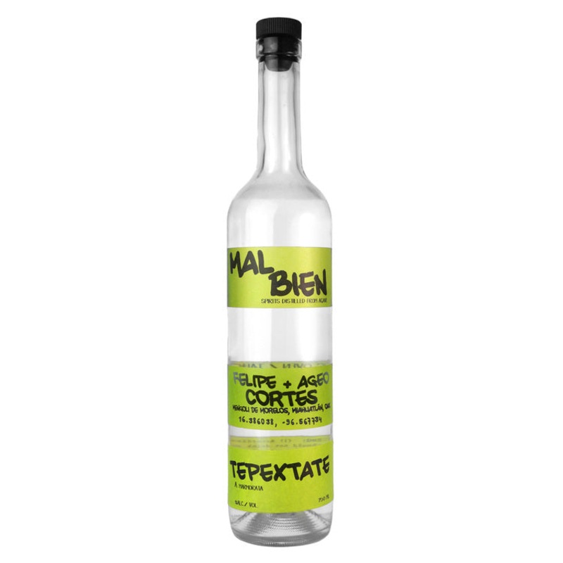MAL BIEN MEZCAL TEPEXTATE FELIPE AGEO CORTES 93 750ML