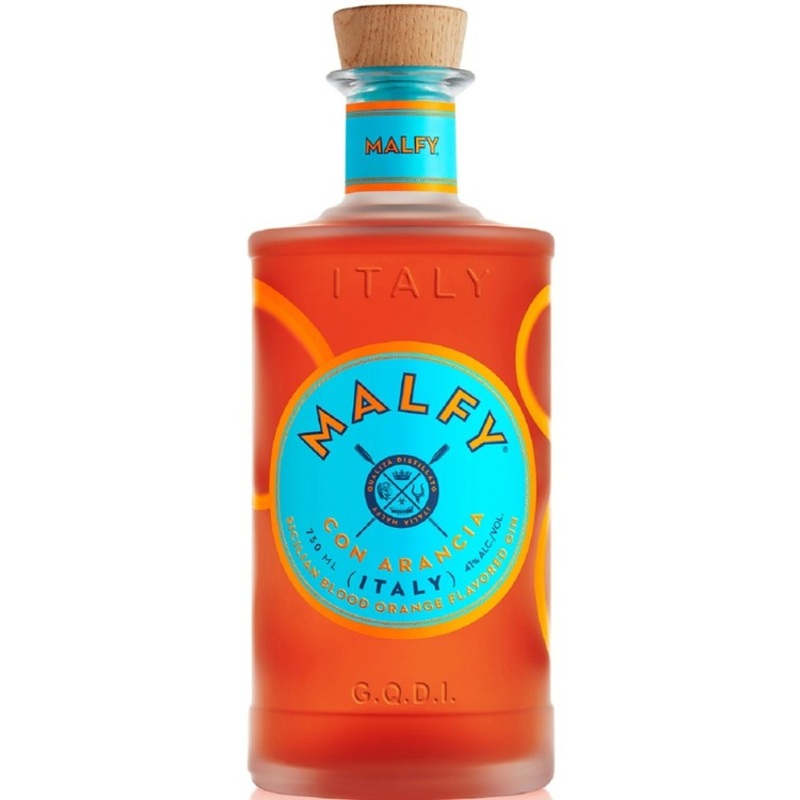 MALFY SICILIAN BLOOD ORANGE FLAVORED GIN CON ARANCIA 82 750ML