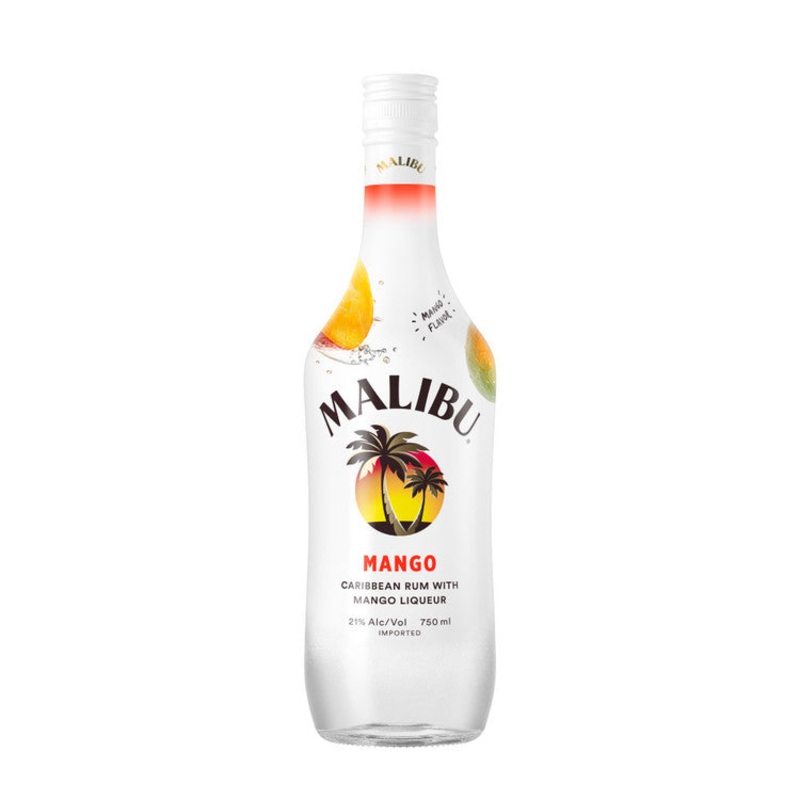 MALIBU MANGO FLAVORED RUM 42 750ML