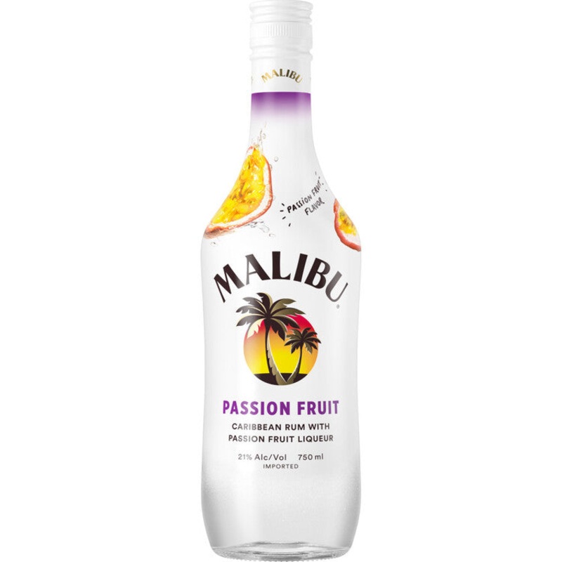 MALIBU PASSION FRUIT FLAVORED RUM 42 750ML