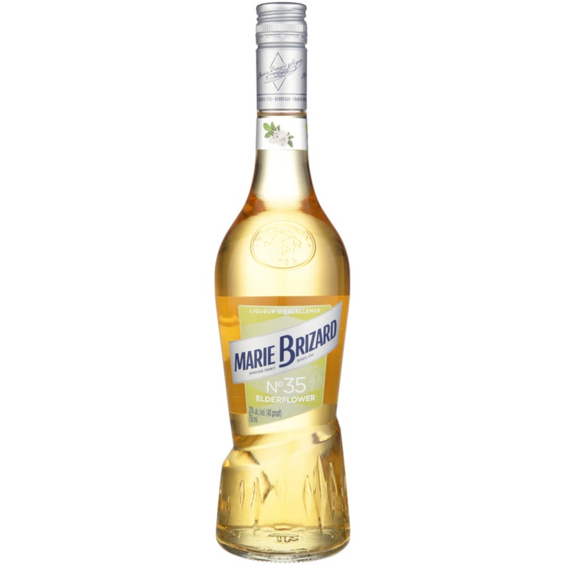 MARIE BRIZARD ELDERFLOWER LIQUEUR 40 750ML