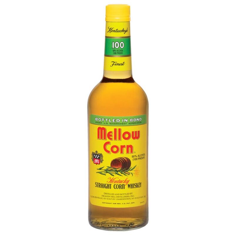 MELLOW CORN STRAIGHT CORN WHISKEY BOTTLED IN BOND 100 750ML