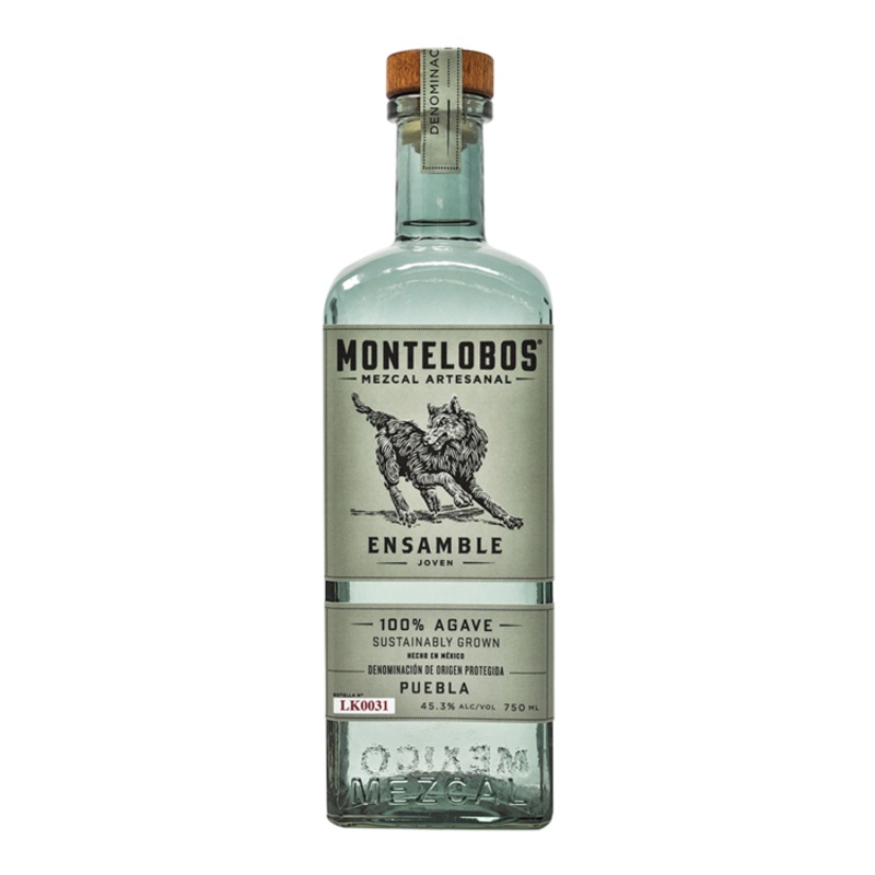 MONTELOBOS MEZCAL ARTESANAL JOVEN ENSAMBLE 90.6 750ML