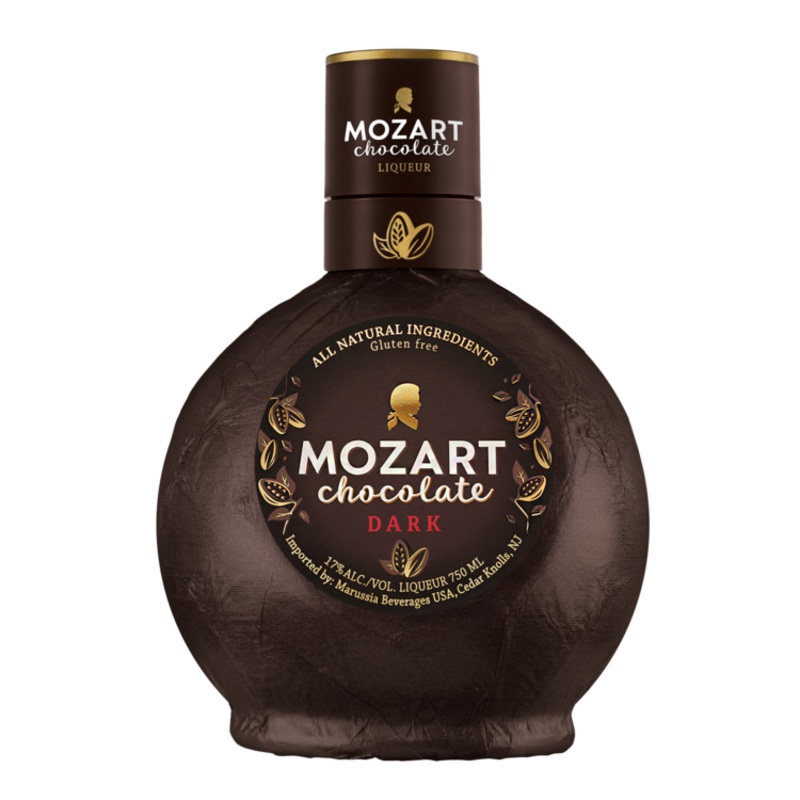 MOZART DARK CHOCOLATE CREAM LIQUEUR 34 750ML