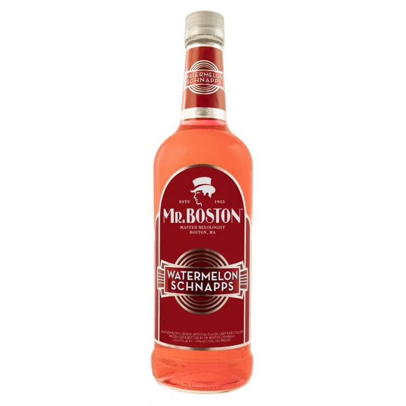 MR. BOSTON WATERMELON SCHNAPPS 30 750ML