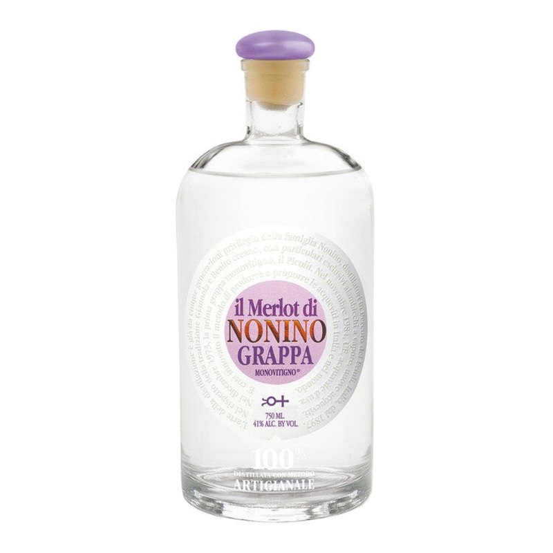 NONINO GRAPPA IL MERLOT DI NONINO MONOVITIGNO 82 750ML