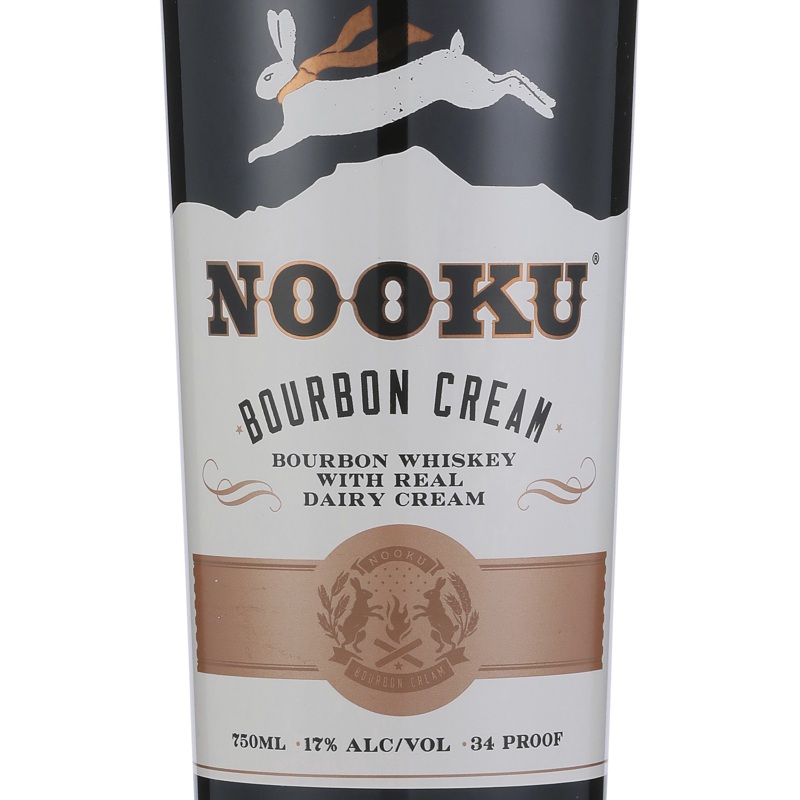 NOOKU BOURBON CREAM LIQUEUR 34 750ML