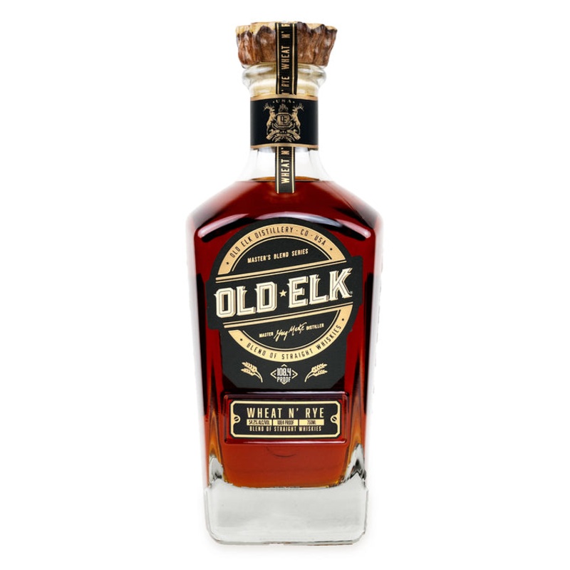 Old Elk Blended American Whiskey Wheat N' Rye 108.4 750ML