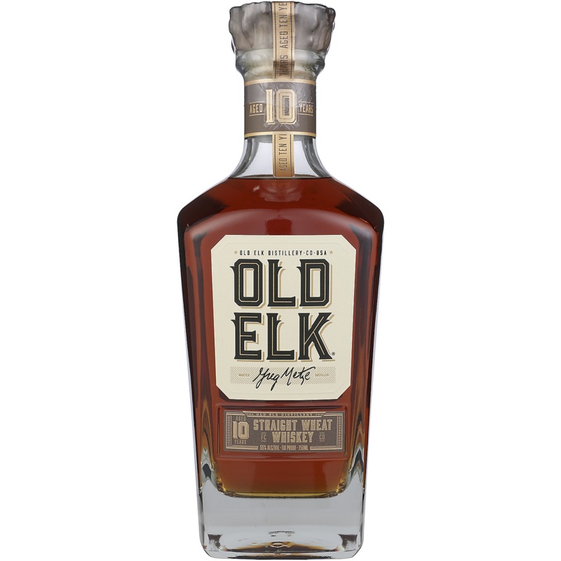 Old Elk Straight Wheat Whiskey 10 Yr 110 750ML