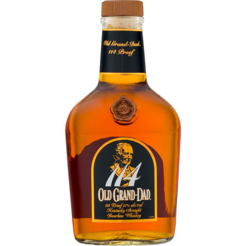 OLD GRAND-DAD STRAIGHT BOURBON 114 750ML