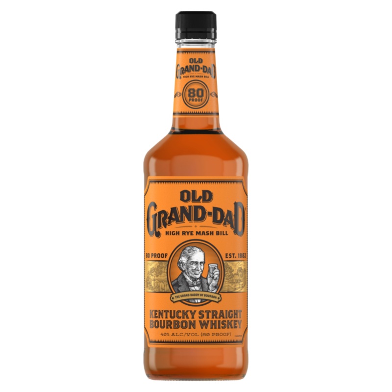 OLD GRAND DAD STRAIGHT BOURBON 80 750ML