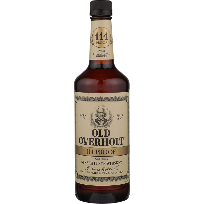 Old Overholt Straight Rye Whiskey 4 Yr 114 750ML