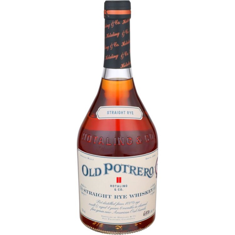 OLD POTRERO STRAIGHT RYE WHISKEY 129.02 750ML