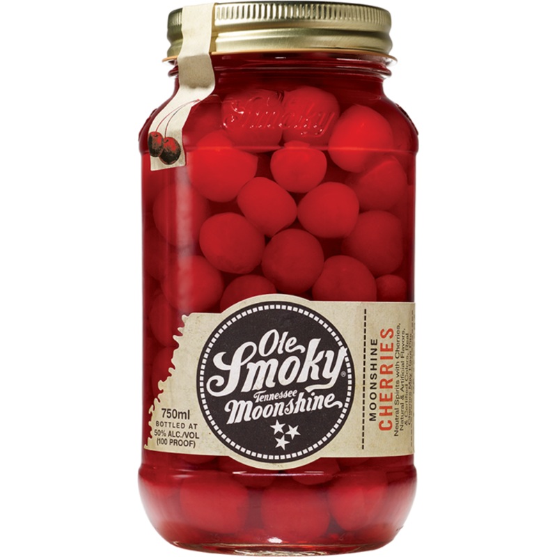 OLE SMOKY CHERRY MOONSHINE 100 750ML