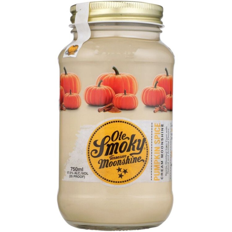OLE SMOKY PUMPKIN SPICE CREAM MOONSHINE 35 750ML