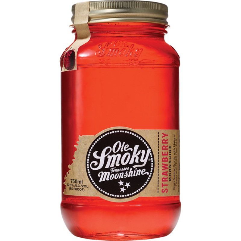 OLE SMOKY STRAWBERRY MOONSHINE 65 750ML