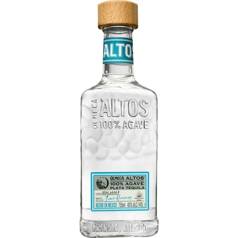 OLMECA ALTOS TEQUILA PLATA 80 750ML