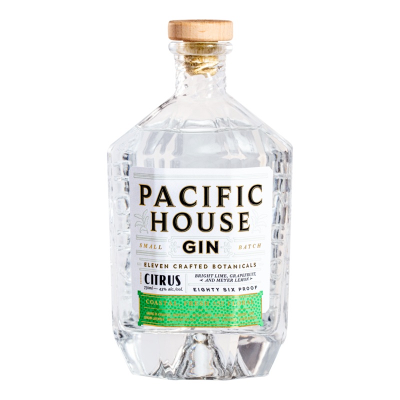 PACIFIC HOUSE GIN CITRUS 86 750ML