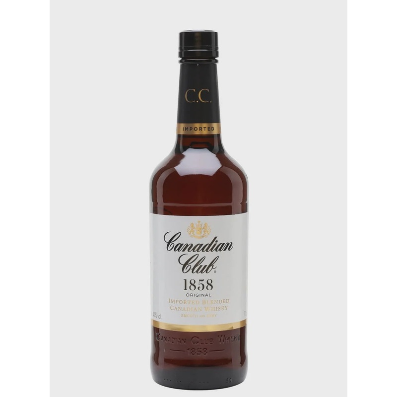 Canadian Club Blended Canadian Whisky 40% abv 70cl