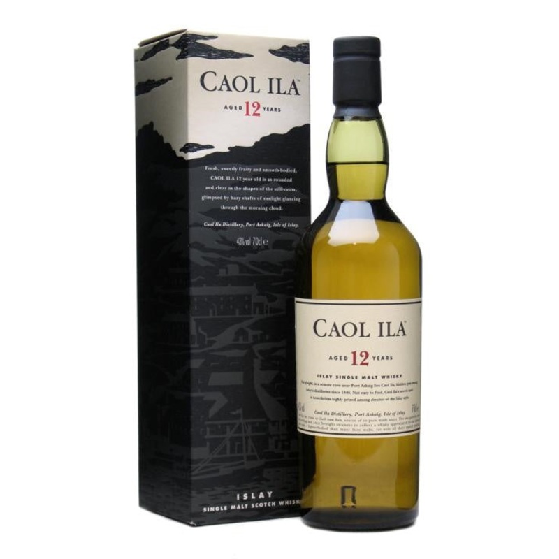 Caol ila 12yo Islay Single Malt Whisky 70cl 43% abv