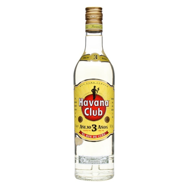 Havana Club 3 year old Cuban Rum 40% abv 70cl
