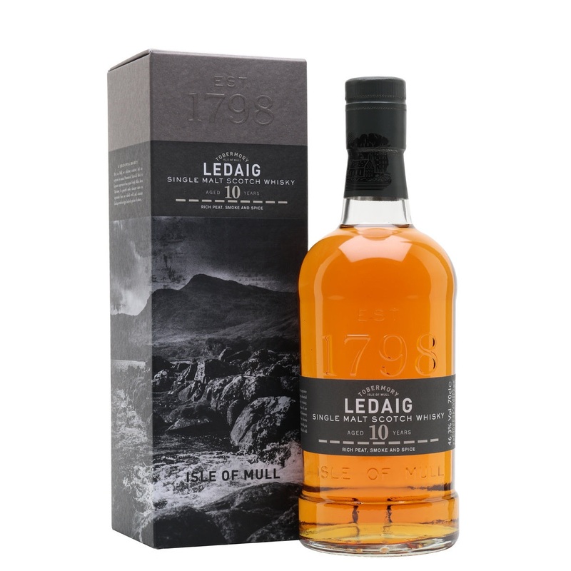Ledaig 10 Year Old Island Single Malt Whisky 46.3% abv 70cl