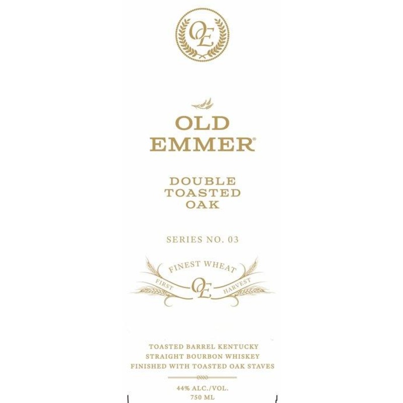 Old Emmer Double Toasted Oak Bourbon Whiskey Series No. 03