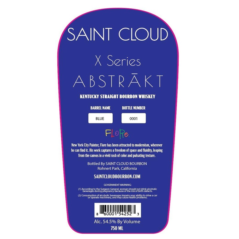 Saint Cloud X Series ABSTRAKT Kentucky Straight Bourbon Whiskey