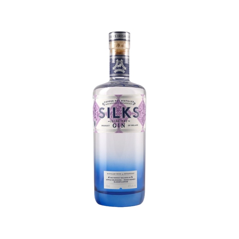 Silks Irish Dry Gin 750ml