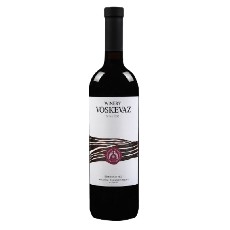 Voskevaz Red Semi Sweet 75cl