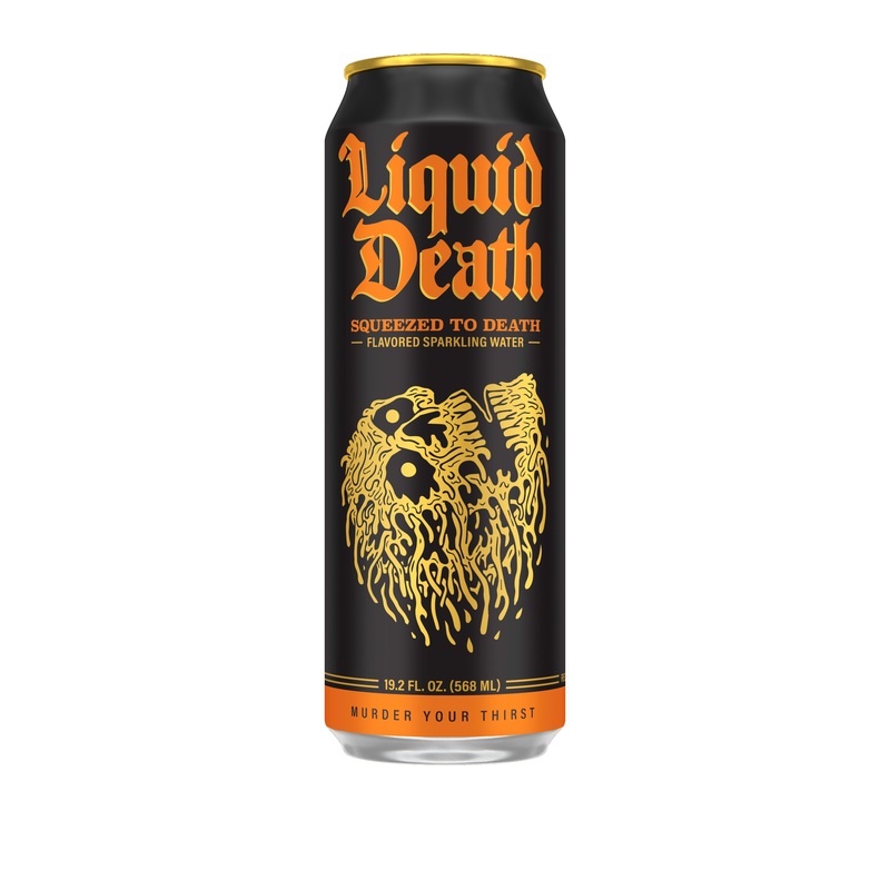 Liquid Death Squeezed To Death 24 Pack (19.2 oz Cans)