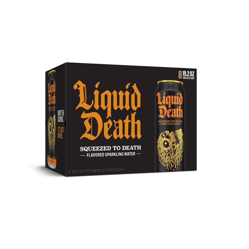 Liquid Death Squeezed To Death 3x 8 Pack (19.2 oz Cans)