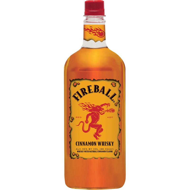 FIREBALL Cinnamon Whisky Plastic