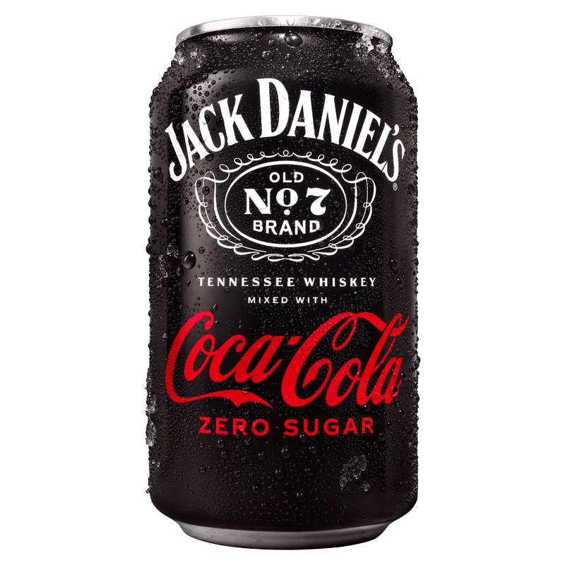JACK DANIEL'S COCKTAILS Jack & Coke Zero Sugar