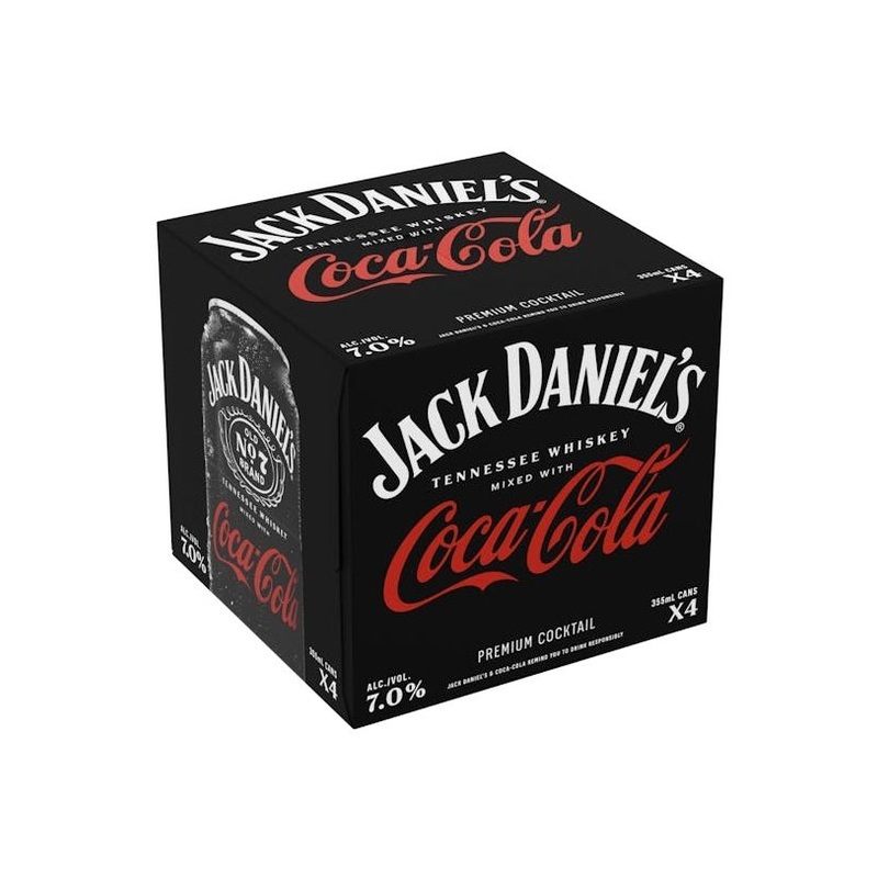 JACK DANIEL'S Jack Daniel's & Coke Cocktail 4PK