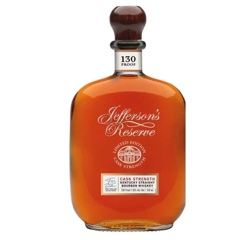 Jeffersons Reserve Limited Edition Cask Strength Bourbon 130 Proof