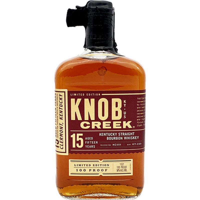 Knob Creek 15 Year Bourbon Whiskey - 750ml