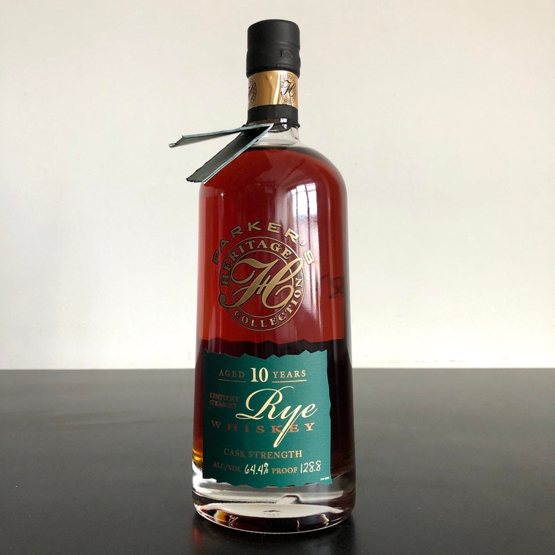 PARKER'S HERITAGE COLLECTION 10 YEAR CASK STRENGTH RYE (2023 17TH EDITION)