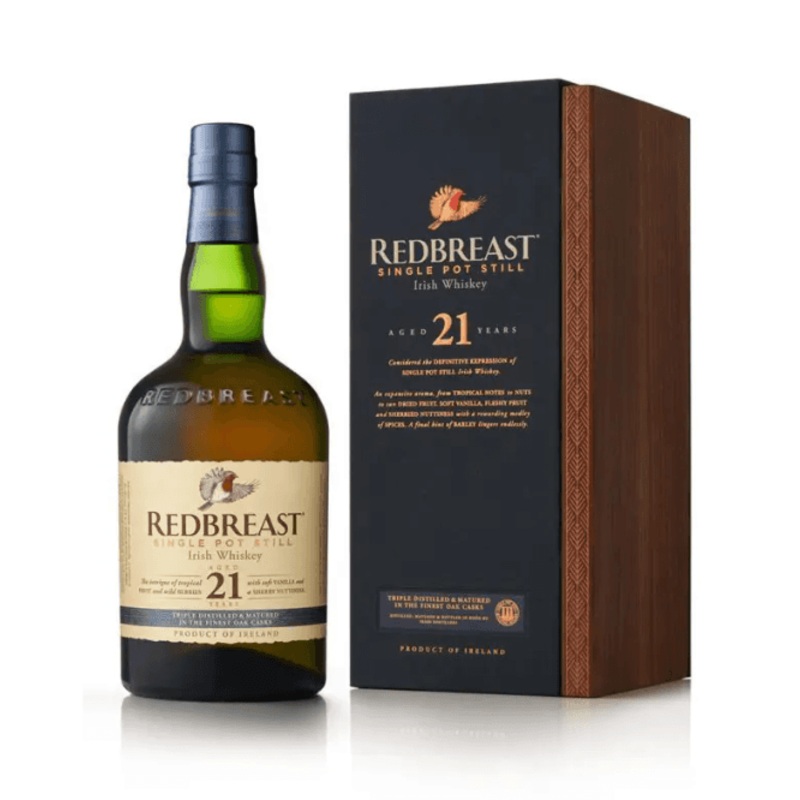 Redbreast 21 Year Old Single Pot Still Irish Whiskey 700ml
